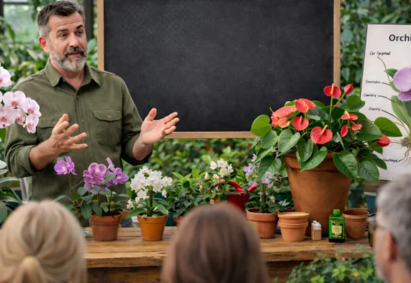 flowering plant care workshop