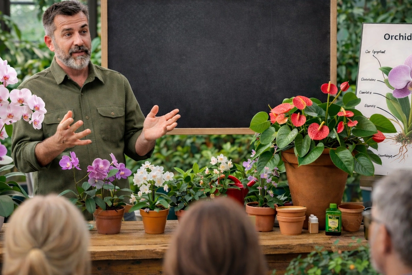 flowering plant care workshop