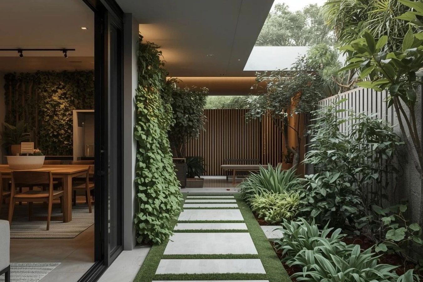 Integrated Plants In Architectural